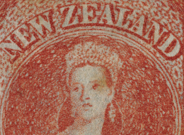 ‘Full-face Queen’ stamp, 1855