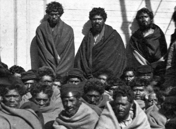 Māori prisoners captured at Wereroa pā