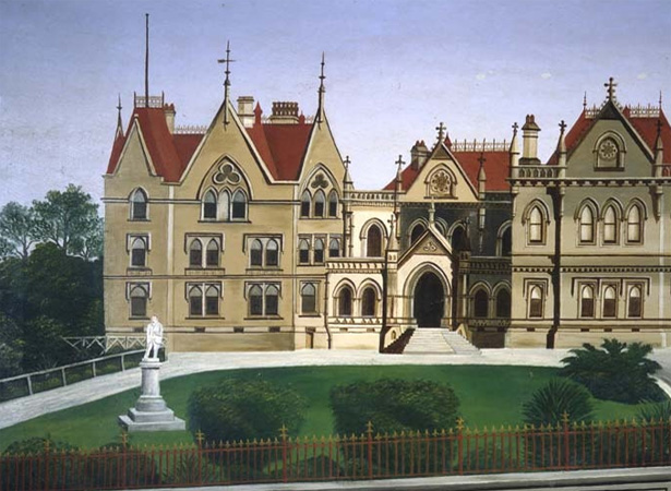 Painting of Parliament Buildings, 1906
