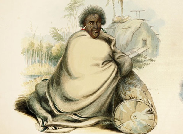 Pōtatau Te Wherowhero, painted by George Angas