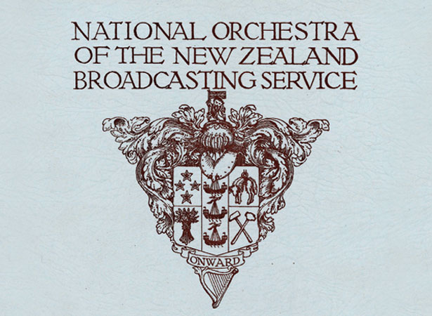 Programme cover titled: National Orchestra of the New Zealand Broadcasting Service