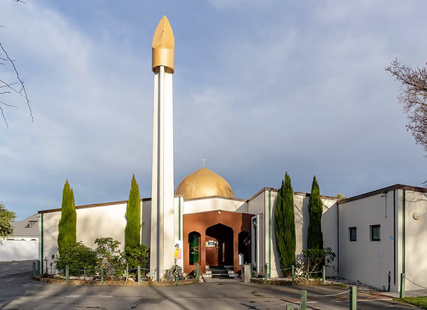 The Al Noor Mosque in August 2019