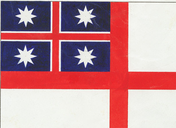 Version of the ensign of the United Tribes
