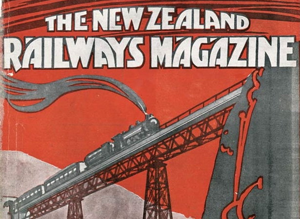 Railways Magazine cover, 1926