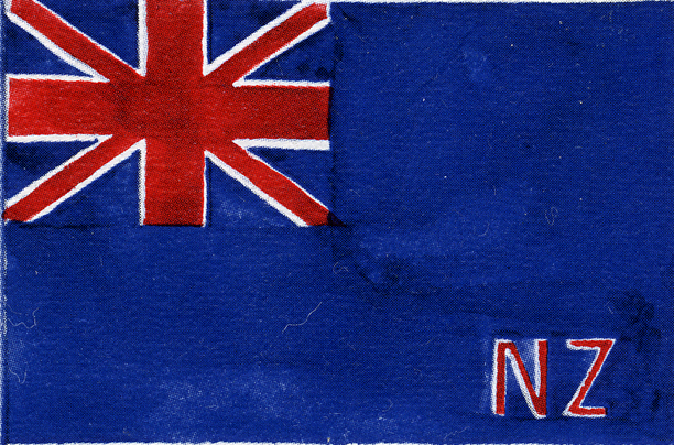  'NZ' was used to represent New Zealand on the  Blue Ensign from 1867 to 186