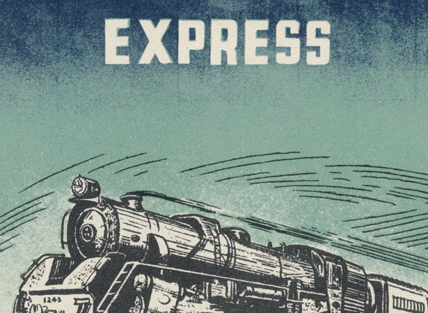 South Island ‘Limited’ Express poster
