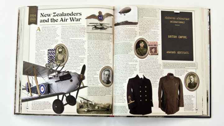 New Zealanders and the Air War plate