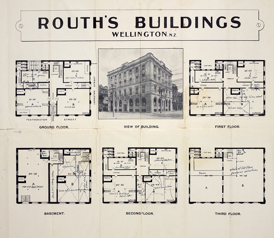 Routh's building, Wellington