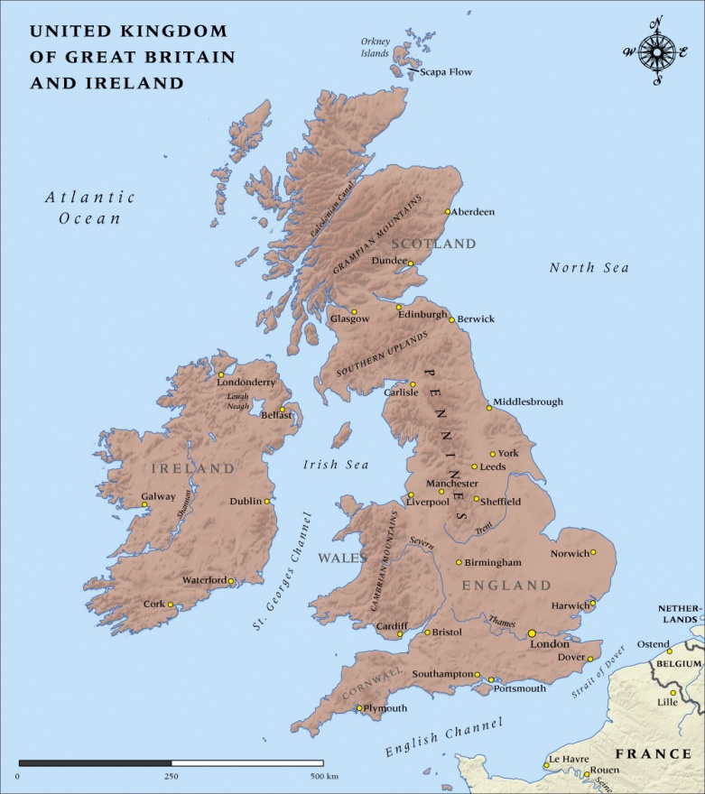 United Kingdom of Great Britain and Ireland, 1914