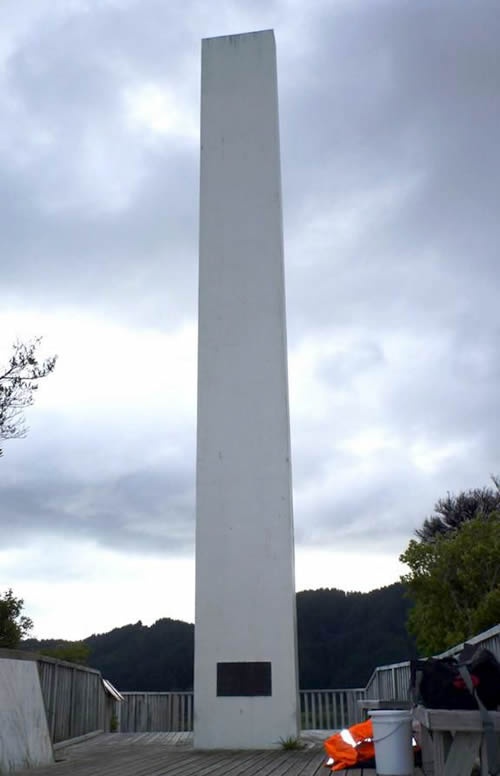 Abel Tasman memorial, Golden Bay