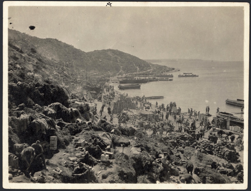 View of Anzac Cove, 1915