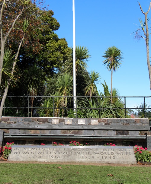 Avondale war memorial park