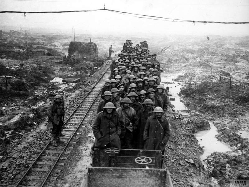 Light railway transport in Flanders, 1918