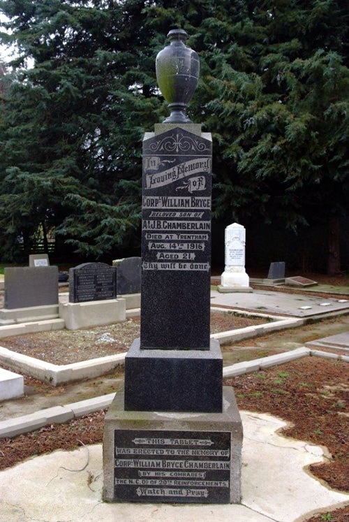 Brookside cemetery memorial