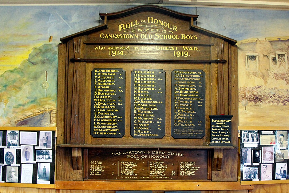 Canvastown memorial hall