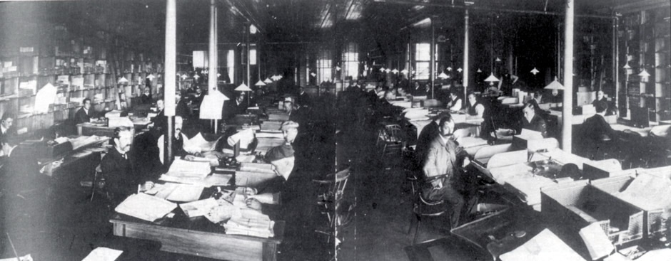 Compiling the census, 1920s