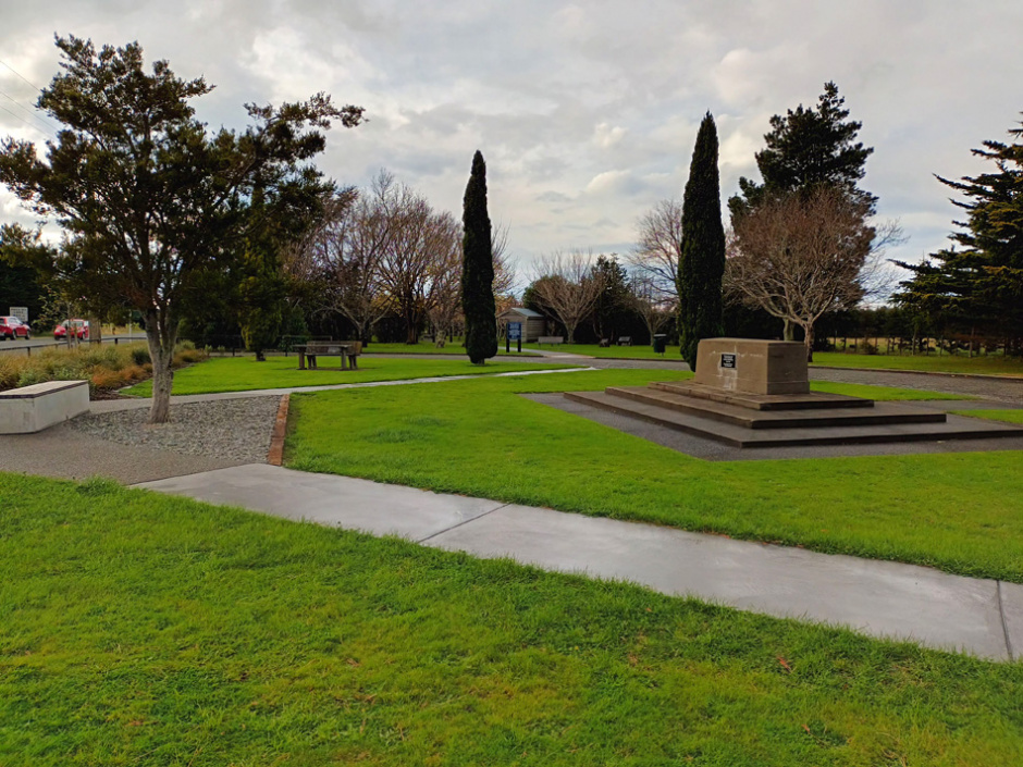 Featherston Camp memorials and Sakura Garden