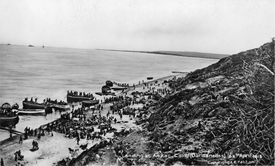 Anzac Day landings at Gallipoli