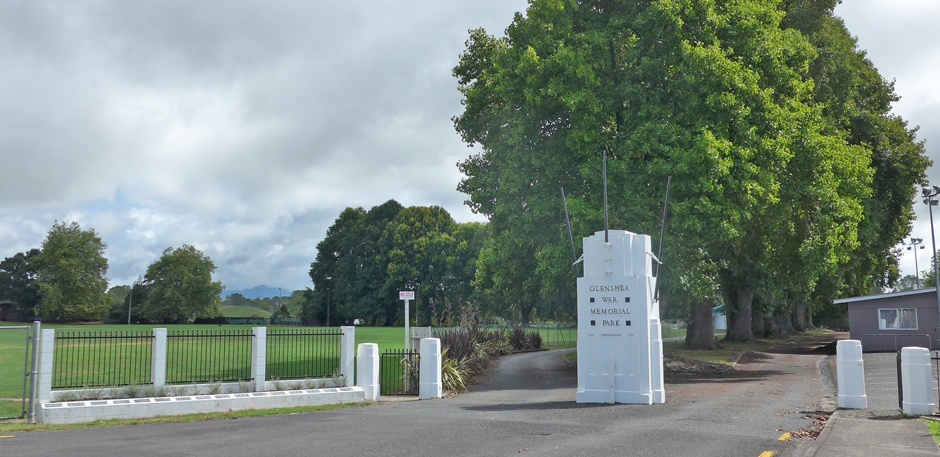 Glenshea war memorial park