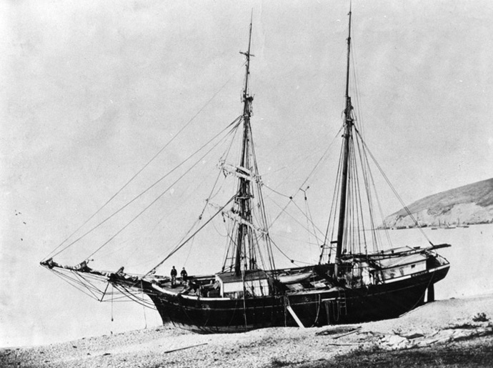 The wreck of the Emulous, 1874