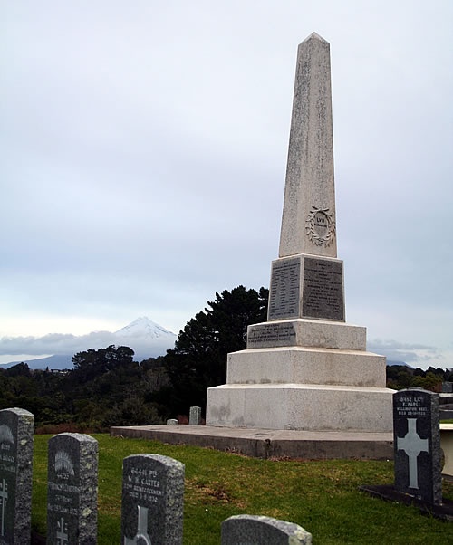 57th Regiment NZ Wars memorial