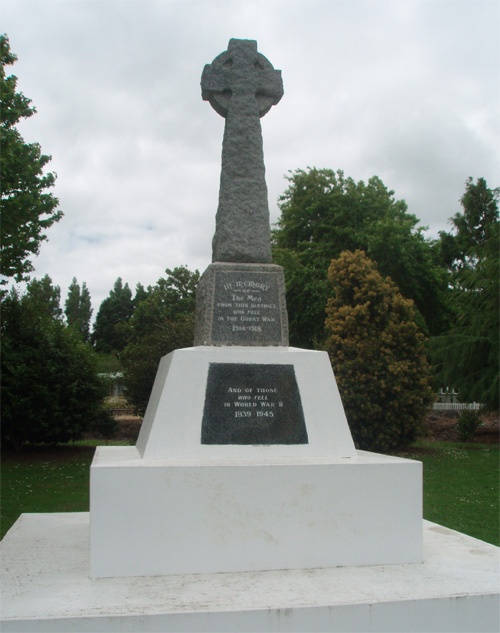 Buckland First World War memorial