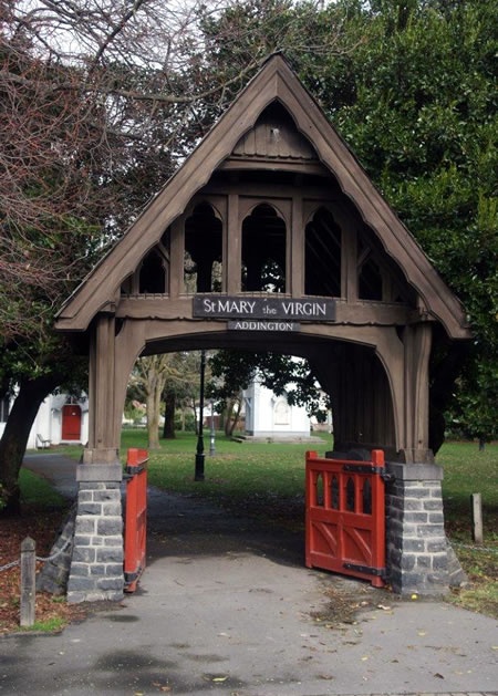 Addington church memorial gates