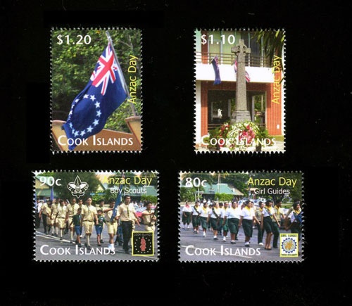Cook Islands Anzac Day stamps