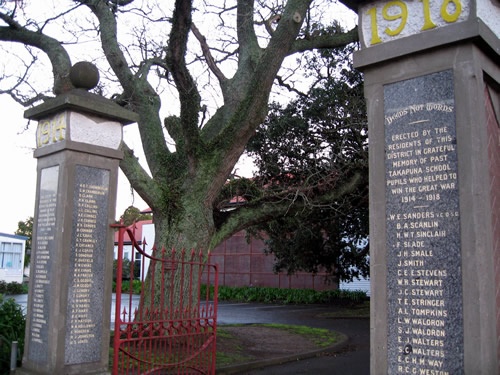 Takapuna School First World War memorial
