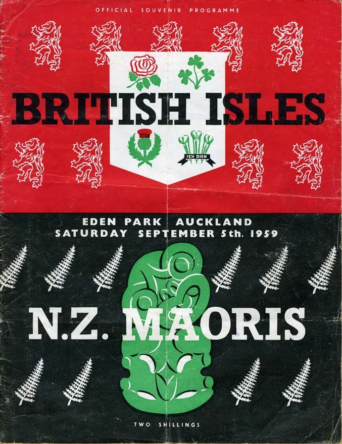 British Isles vs NZ Maori programme