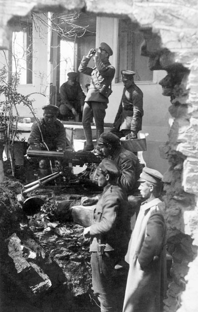 Bulgarian machine gunners, Macedonia 1917