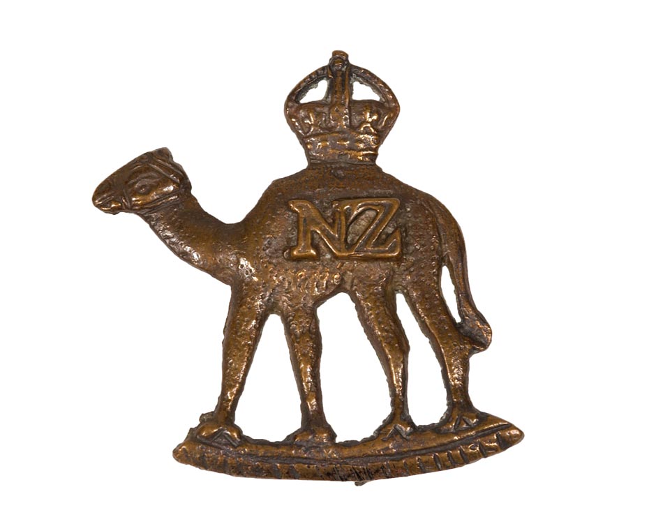 New Zealand Imperial Camel Corps hat badge