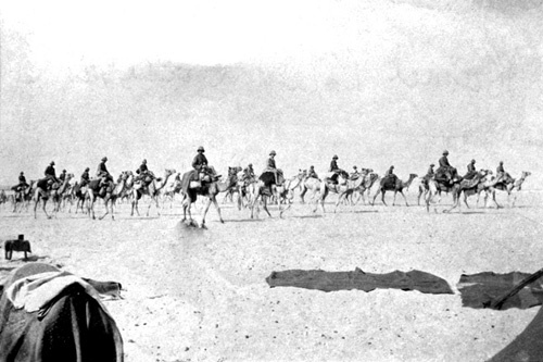 Camel Corps on the move
