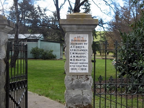 Cannington school memorial gates