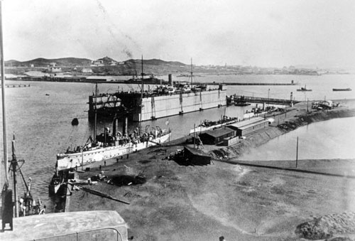 Qingdao port