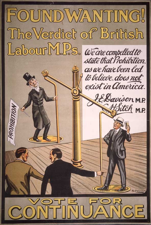 pro prohibition posters