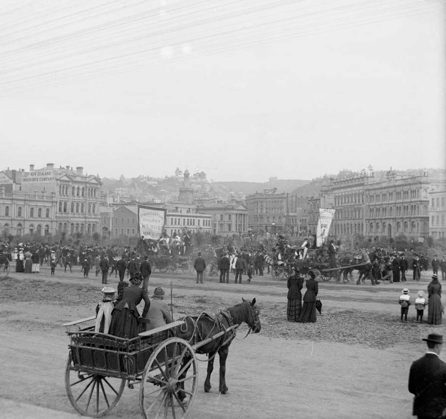 Dunedin Labour Day parade, 1894