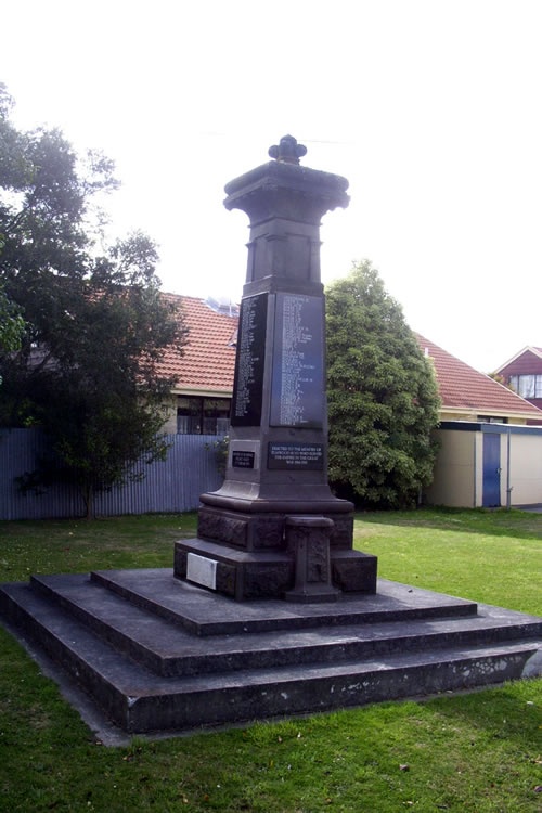 Elmwood School war memorial