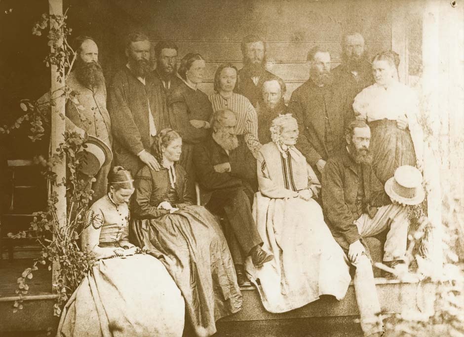 George Clarke and family c1868