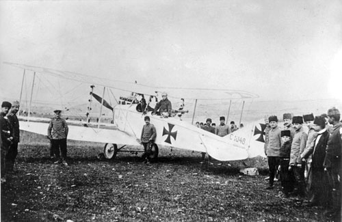 German plane at Jerusalem