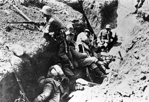 German soldiers near Arras
