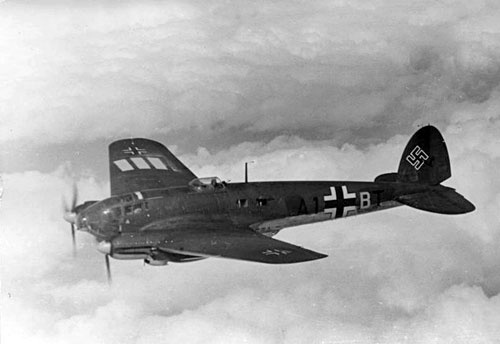 German Heinkel He 111 bomber