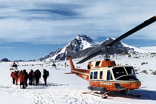 NZ helicopters on Antarctica