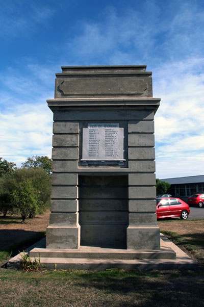 Hornby Primary School war memorial