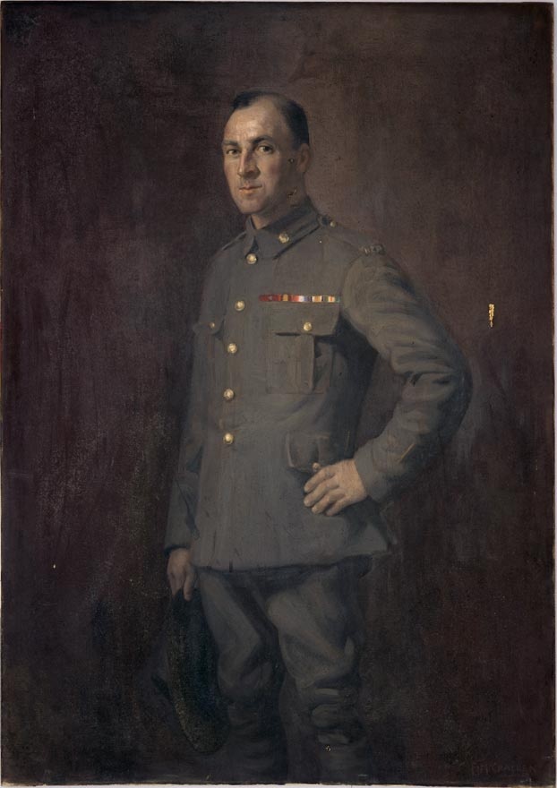 Painting of James Crichton VC