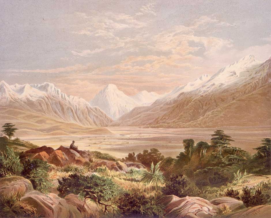 The valley of the Wilkin from Huddleston's run by John Gully