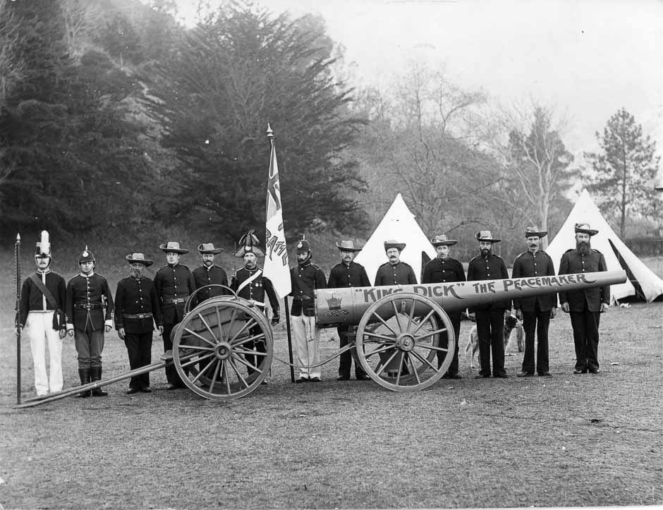 King Dick the peacemaker cannon, 1902