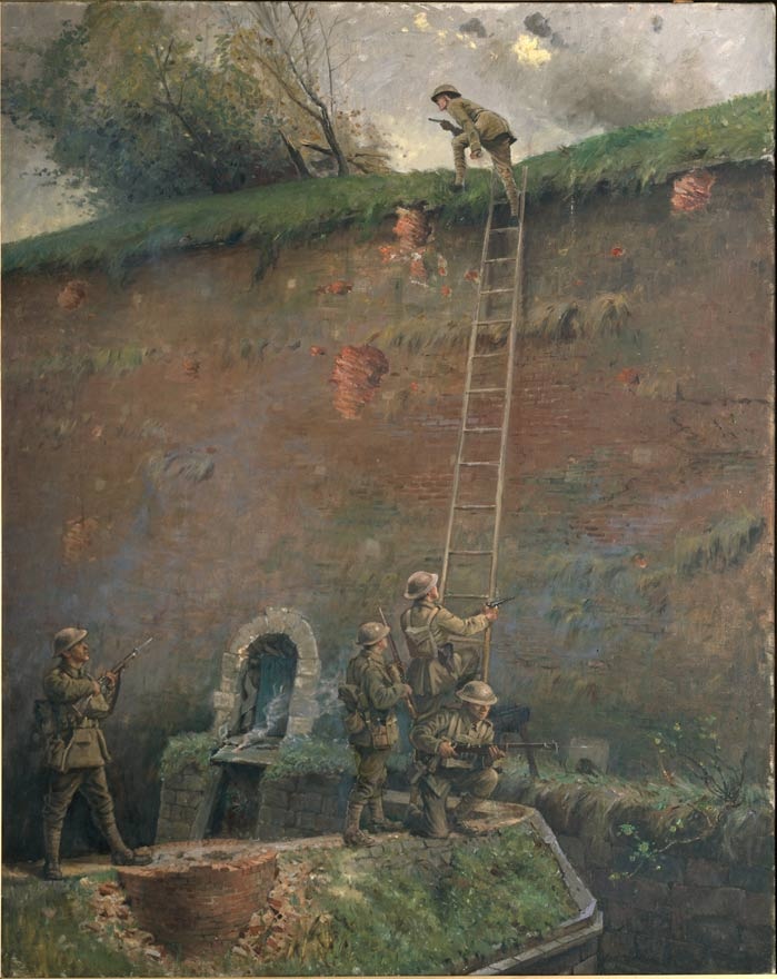 <em>Capture of the walls of Le Quesnoy</em>, 1920
