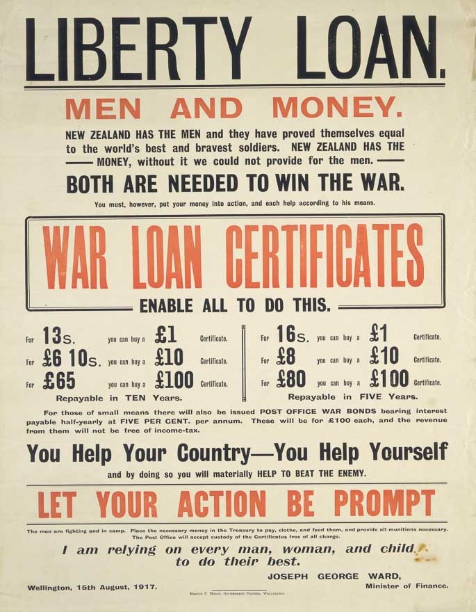 First World War loans