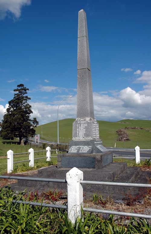 Maramarua First World War memorial